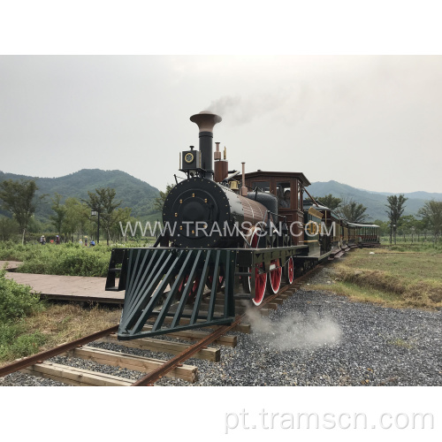 Ancient 1814 locomotiva do motor a vapor